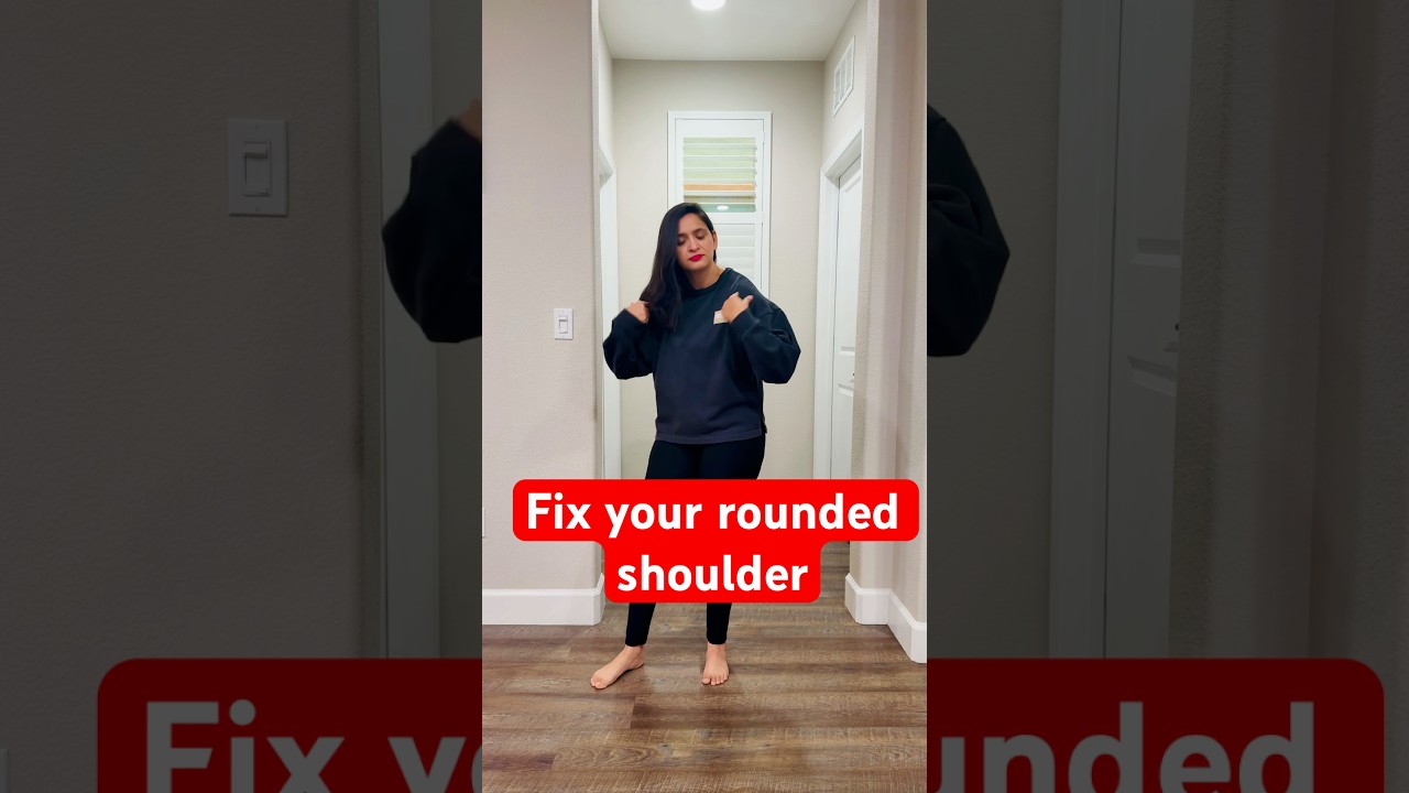 Fix Rounded Shoulders Fast | PT-Approved Posture Correction Exercises