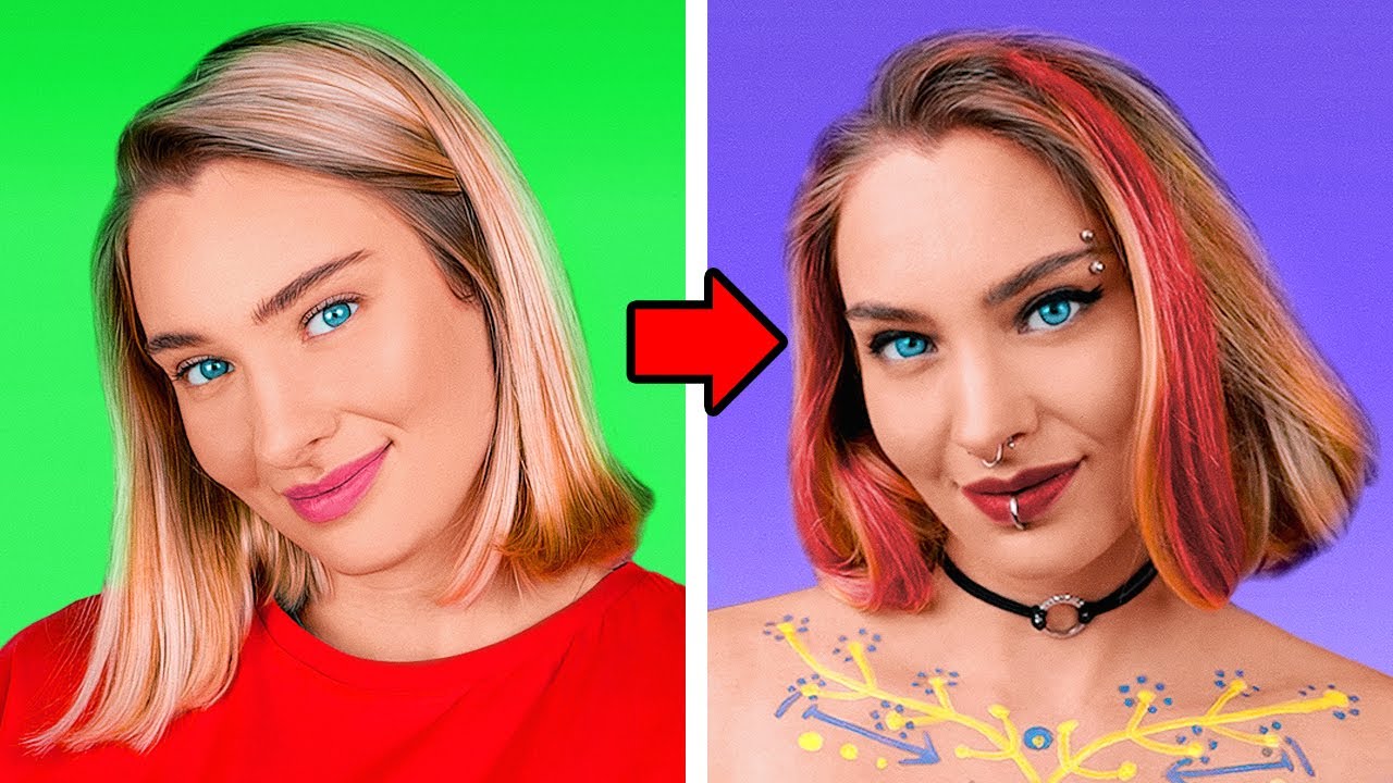 ИКСУССТВЕННЫЕ ПИРСИНГ И ТАТУ ЭФФЕКТИВНЫЕ БЬЮТИ ЛАЙФХАКИ