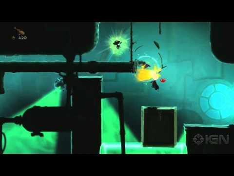 Rayman Legends Walkthrough: 20,000 Lums Under the Sea - The Deadly Lights