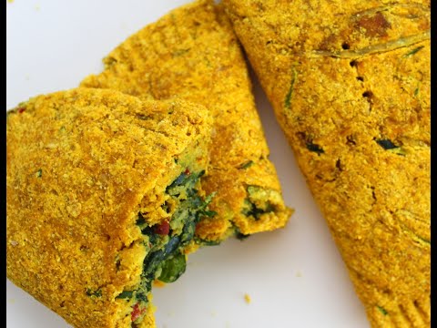 Raw Vegan Jamaican Spinach Patties | Deliciously Raw