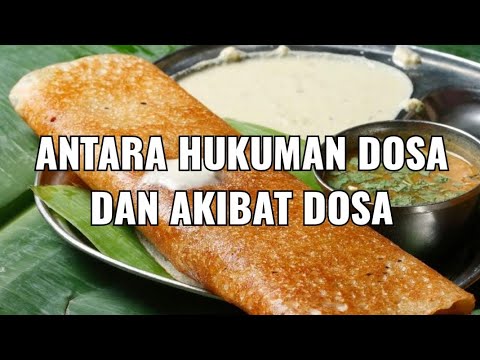 Pdt. Esra Soru : ANTARA HUKUMAN DOSA DAN AKIBAT DOSA