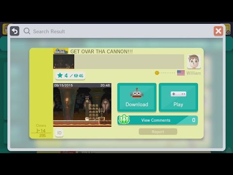 Super Mario Maker - 056 - GET OVAR THA CANNON!!! by William