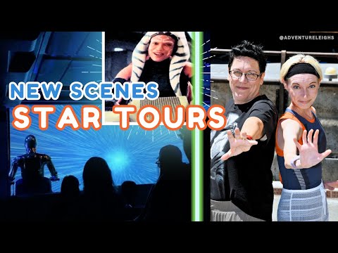 Star Wars Day! NEW Star Tours Scenes, Mandalorian & Grogu, Rise of the Resistance | Galaxy's Edge