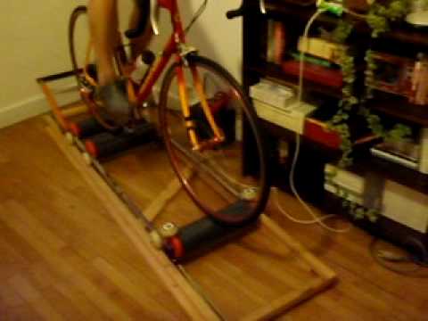 comment installer son velo sur un home trainer