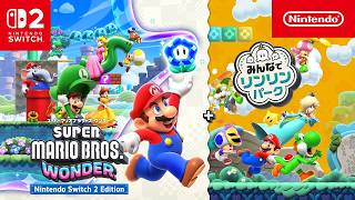 マリオオタクとみるスーパーマリオブラザーズ ワンダー Nintendo Switch 2 Edition + みんなでリンリンパーク 紹介映像【デスゼロの反応】
