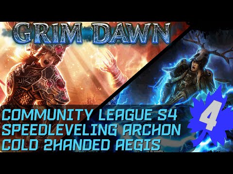[HC] Grim Dawn S4 Speedleveling - Archon, 2h cold Aegis of Menhir, level 1 to 94 in 6h