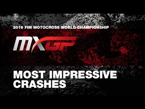 Most impressive crashes MXGP 2016 - motocross