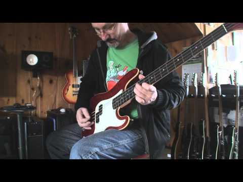 FENDER 2006 AERODYNE PRECISION BASS Flame Maple Top Red Foto FMT CIJ Japan 06768 image 12