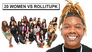 20 WOMEN VS 1 INFLUENCER: ROLLITUPK