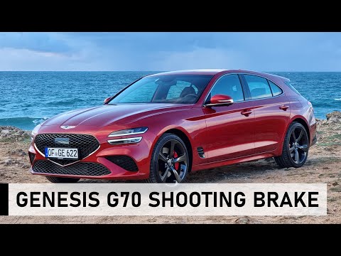 The NEW 2022 Genesis G70 Shooting Brake: Unbeatable for the price! - Review, driving report, test