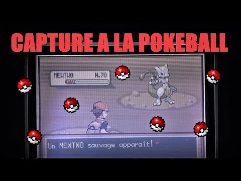 CAPTURE DE MEWTWO SHINY A LA POKEBALL SUR ROUGE FEU (10 000 SR's)