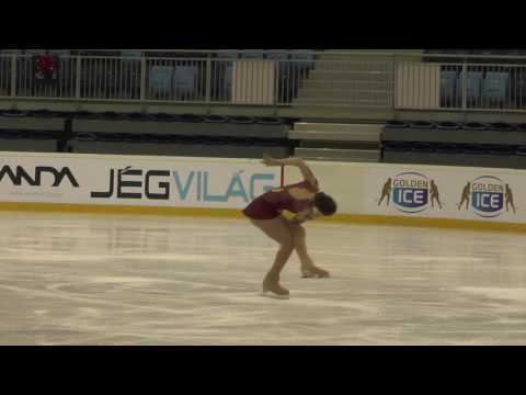 2016 Santa Claus Cup: Amanda STAN (ROU) - FS Junior LADIES - Short program