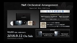 NieR Orchestral Arrangement Special Box Edition | LINE UP | SQUARE ...