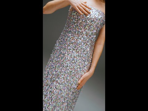 Party Dress | Presley Corset Sequin Midi Dress | Sesidy