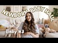 Everything I Bought For My Baby Newborn Baby Haul 2024