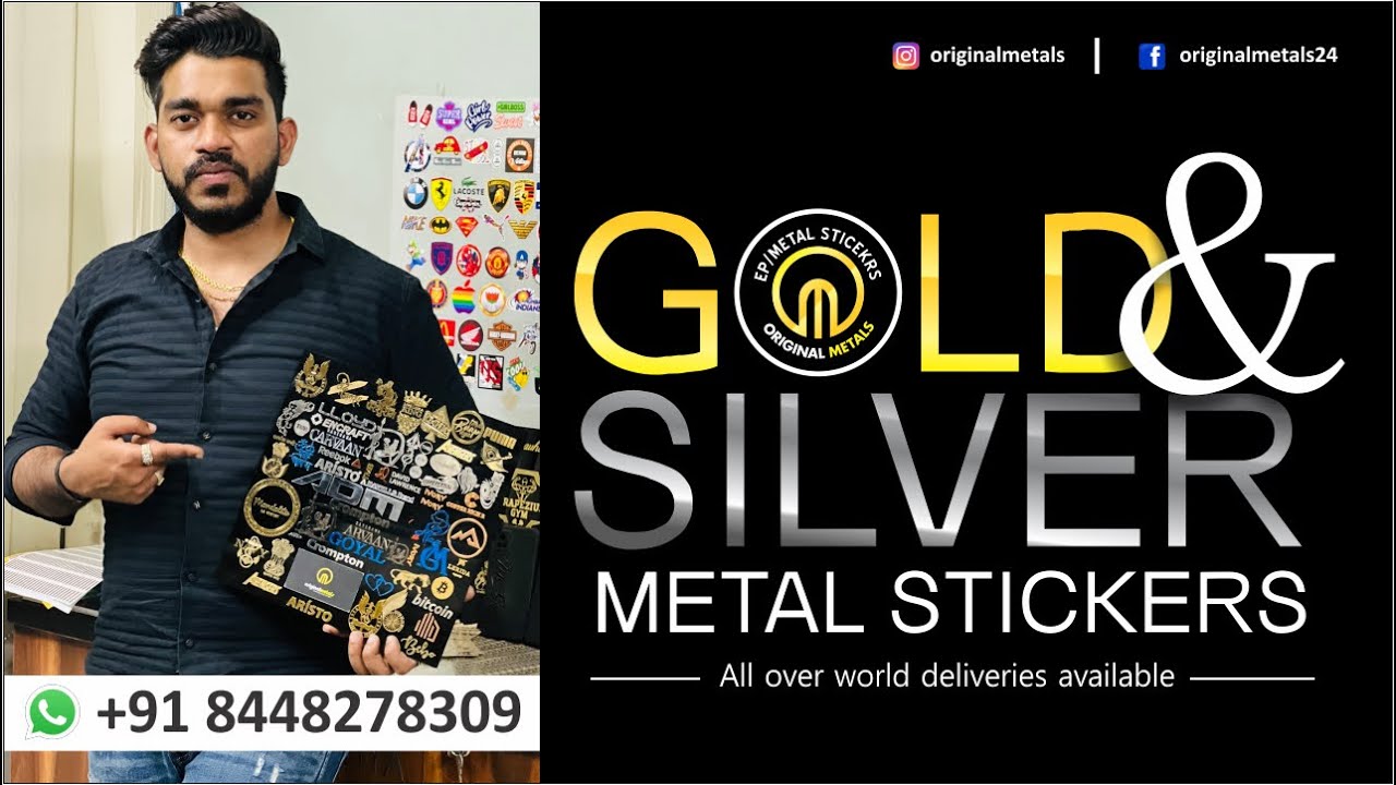 Metal Stickers ( +918448278309 )