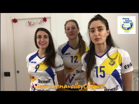 Buon Anno Nuovo dalle atlete di Arena Volley Team!