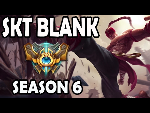 SKT T1 Blank Lee Sin vs Hecarim Jungle Ranked Challenger NA