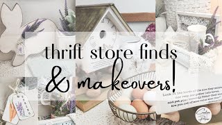 Upcycled Thrift Store Finds - ReCreated Home Decor - FREE Printable Tags!