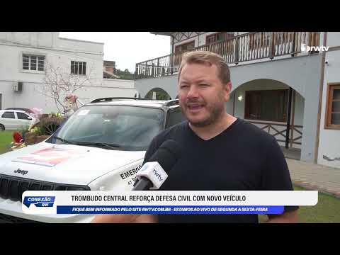 Trombudo Central reforça Defesa Civil com novo veículo