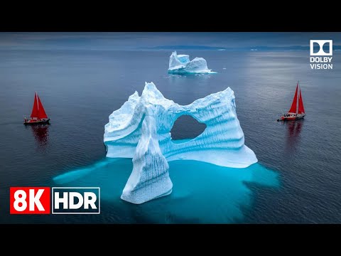 GREENLAND 4K HDR Dolby Vision - LAND OF ICE 4K/8K/12K/16K Video TV