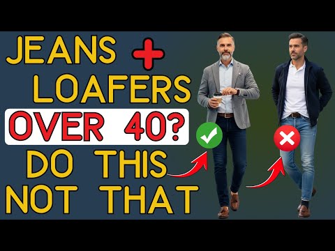 How to Wear Loafers with Jeans for a Modern Look | 40+ Men's Fashion