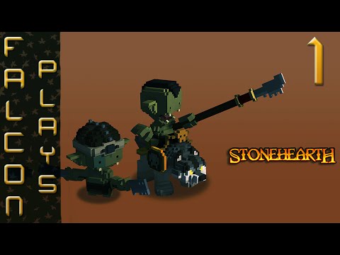 Stonehearth Gameplay - Slowpoke is Slow - Stonehearth Let's Play Ep 1