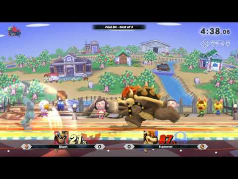 Blush vs Hammer - The Come Up 2017 - Wii U Pools