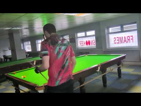 Thomas Heal 102 Break at English Billiards - Top of the table Play