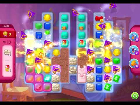 HomeScapes Level 3788 no boosters (23 moves)