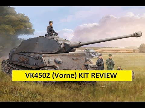 Hobby Boss 1/35 VK-4502 Kit review. (Vorne)