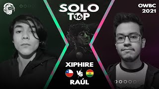 XIPHIRE vs RAUL | Online World Beatbox Championship 2021 Solo Battle | Top 16