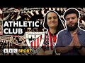 24 hours as an Athletic Club fan: Squid, songs & half-time sandwiches | BBC Sport