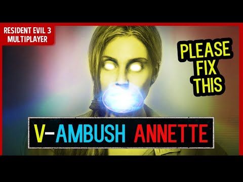 Resident Evil Resistance - BROKEN V-AMBUSH Annette Mastermind Build. (Resident Evil 3 Multiplayer)