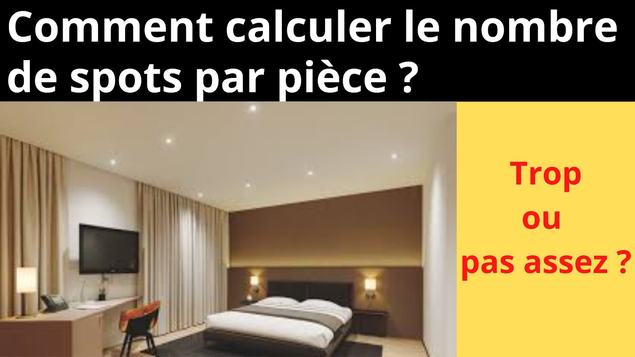 Calculer le nombre de spots