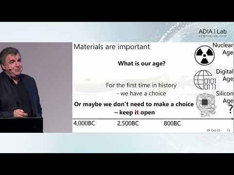 Day 3: Konstantin Novoselov - Materials for the Future | ADIA Lab Symposium 2025