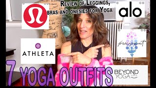 7 Yoga Outfits - Lululemon, Alo, Athleta, Beyond Yoga and Free People 