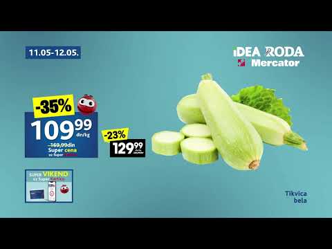 IDEA RODA MERCATOR I Super vikend 11 - 12.05.2024.