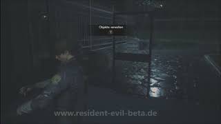 Resident Evil 2 Remake One Shot Demo - How to open the door outside the RPD