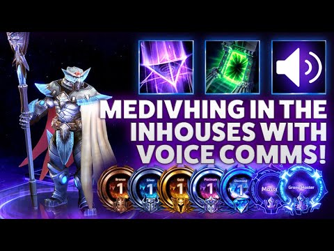 Medivh Leyline - MEDIVHING IN THE INHOUSES WITH VOICE COMMS! - Top Grandmaster Inhouses