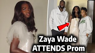Dwyane Wade’s Trans Daughter Zaya Wade ATTENDS Prom