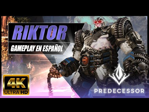 PREDECESSOR | RIKTOR el Héroe TOP de un MOBA! | Gameplay en Español. (Predecessor Gameplay #2 )