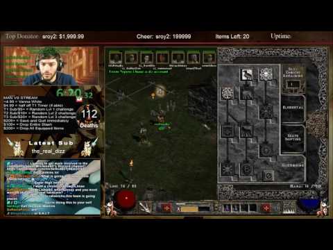 Diablo 2 - 8 MAN HARDCORE HELL SPEEDRUN - Part 1