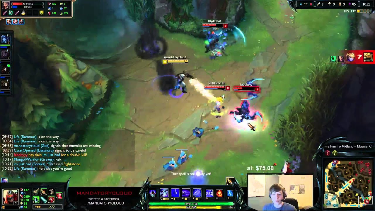 Liên Minh Huyền Thoại: Zed đẳng cấp 1v3 là đây