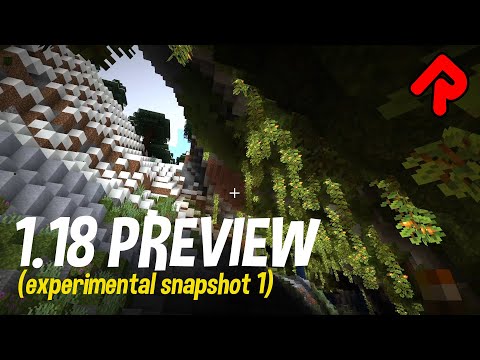 Better Terrain, Wilder Mountains, Crazier Caves! | Minecraft 1.18 Preview (experimental snapshot 1)