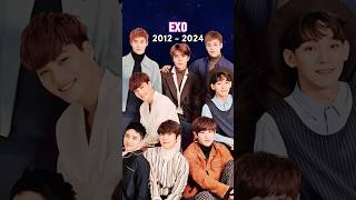 Download lagu 9 members of EXO in 2012 and now mp3