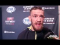 CONOR MCGREGOR talks his Reebok deal, Jon Jones.