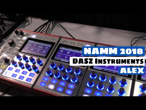 NAMM 2018: DASZ Instruments ALEX - Multi-Track Music Production System