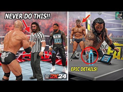 WWE 2K24 vs WWE 2K23 Details Comparison