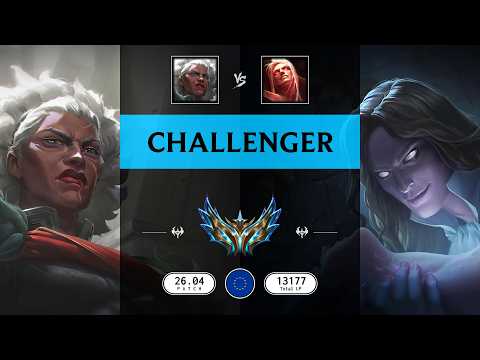 Challenger Match: Over 10.000 LP - EUW server Patch 26.04